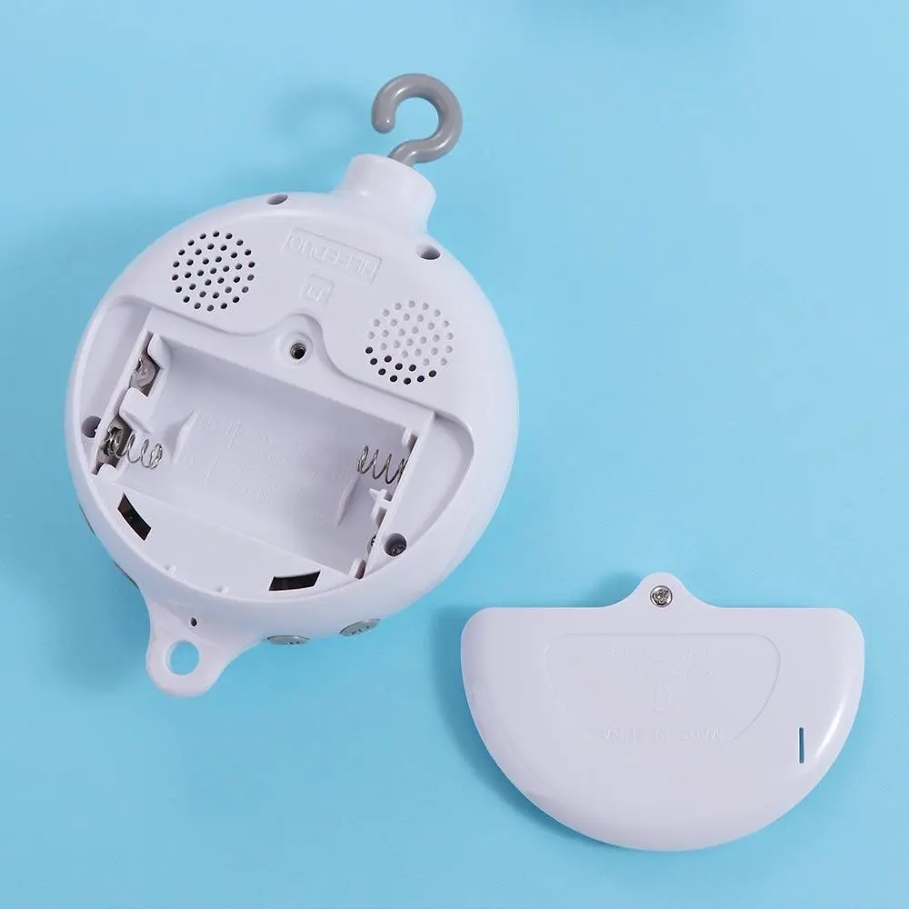 Funny 35 Lullabies Baby Mobile Music Box Cute White Bed Bell Musical Box Cartoon Baby Musical Box Intellectual Development