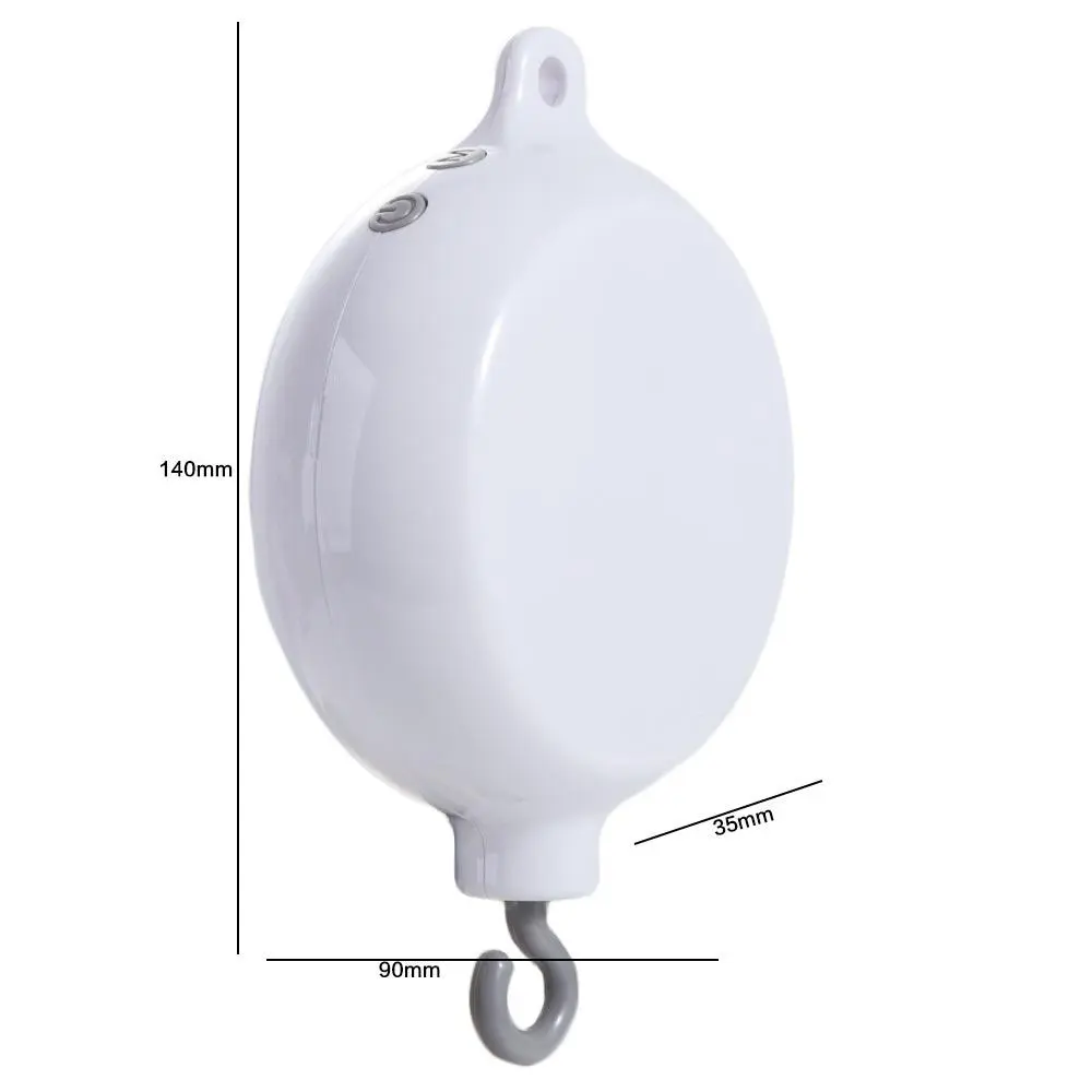 Funny 35 Lullabies Baby Mobile Music Box Cute White Bed Bell Musical Box Cartoon Baby Musical Box Intellectual Development