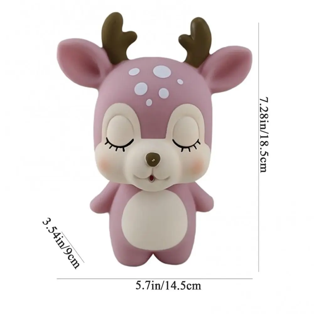Creative Plastic Living Room Decoration Safe Kids Gifts Piggy Bank Coin Box Ornaments Money Savings Box