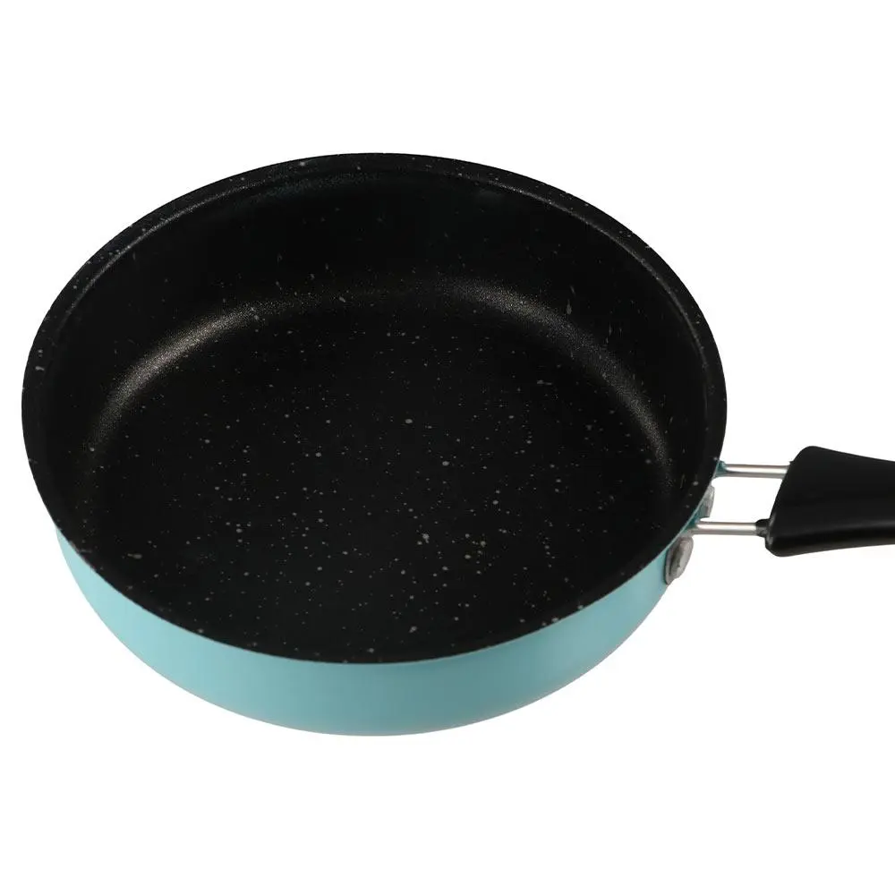 Cookware 12cm Mini Non-stick Pan Long Handle with Anti-stick Coating Fry Egg Pan Lightweight Professional Omelette Pot Pancake