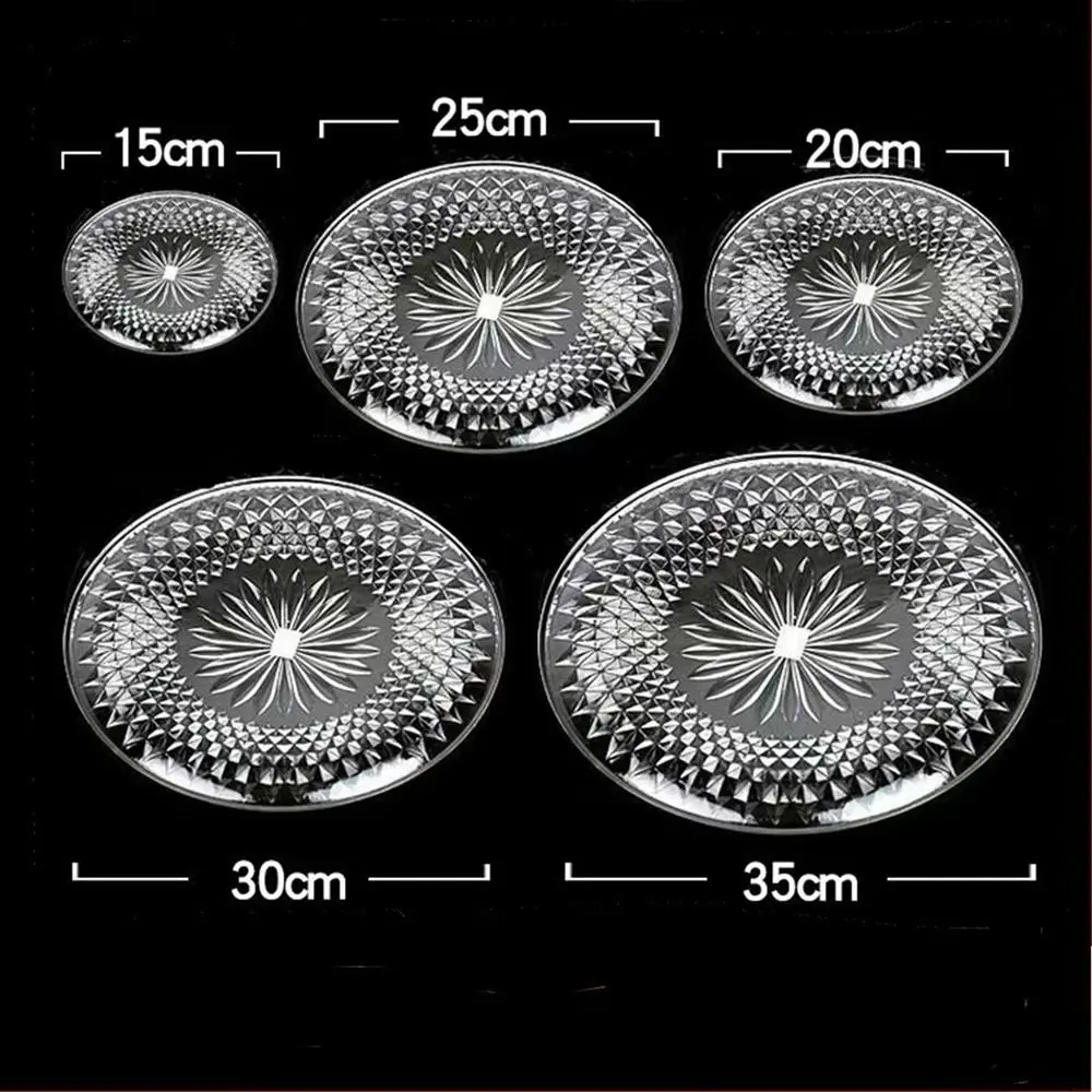Save Space Decoration Crafts Afternoon Tea Display Food For Ktv Tray Stand Fruit Plate Dessert Plate Food Sampling Tray