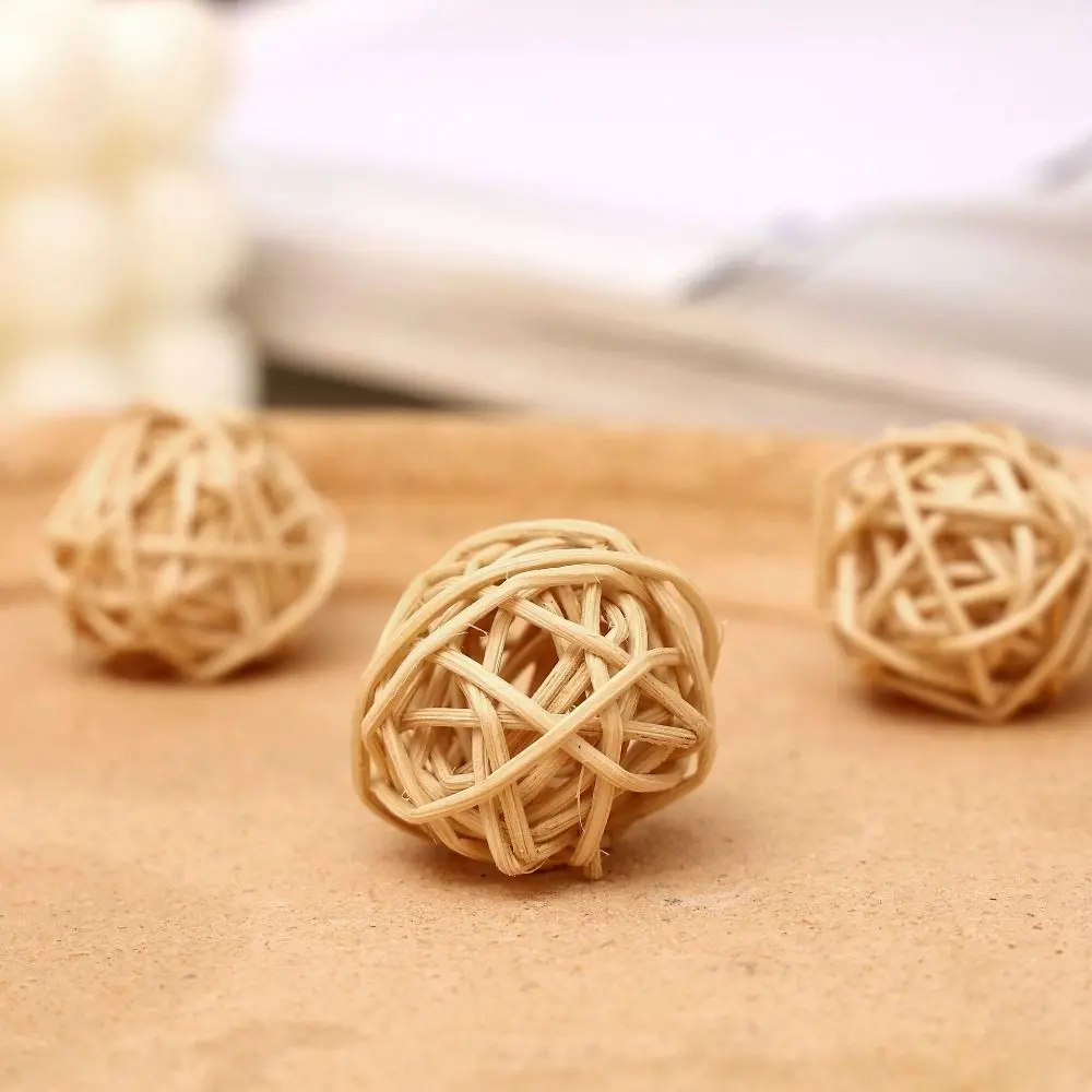 Natural Fragrance Purifying Air No Fire Rattan Weaving Rattan Ball Aroma Diffuser Sepaktakraw Aromatherapy Supplies
