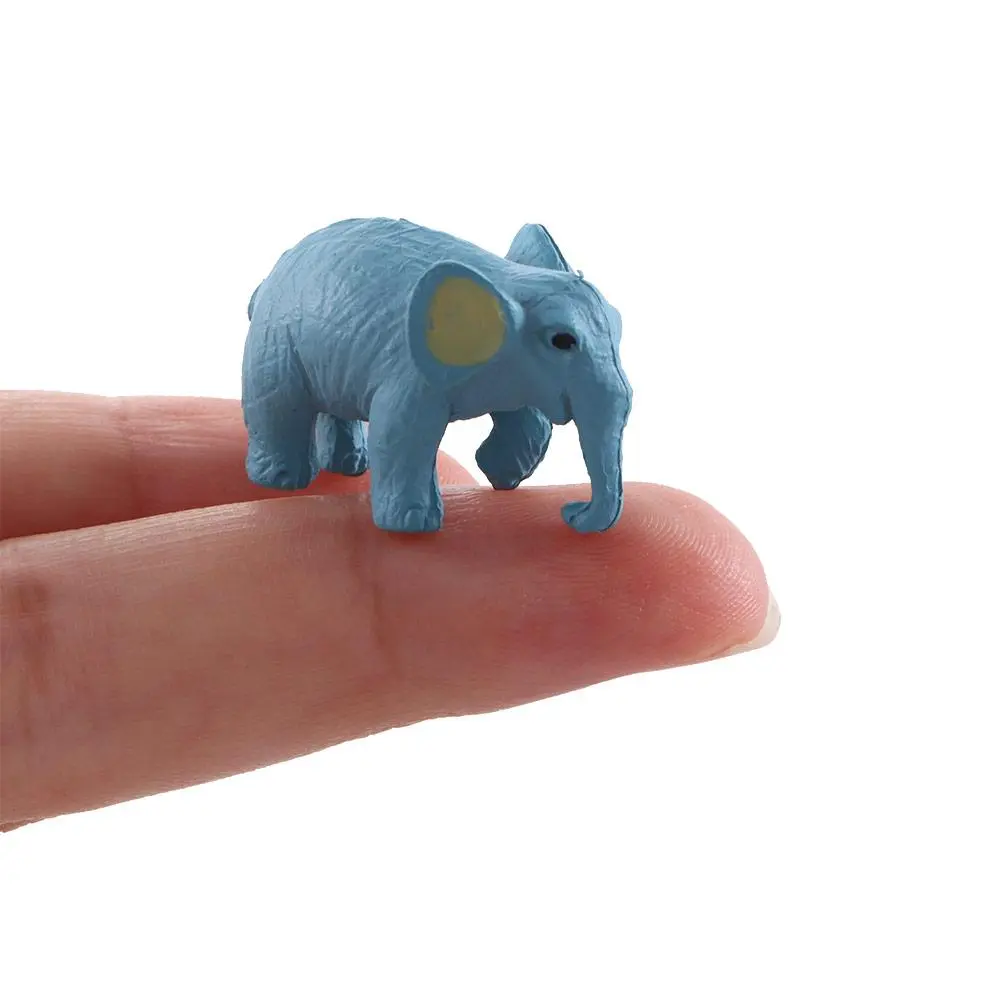 Cute Micro Landscape Terrarium Ornaments Animal Fairy Garden Figurines Elephant  Miniature Doll House Decor