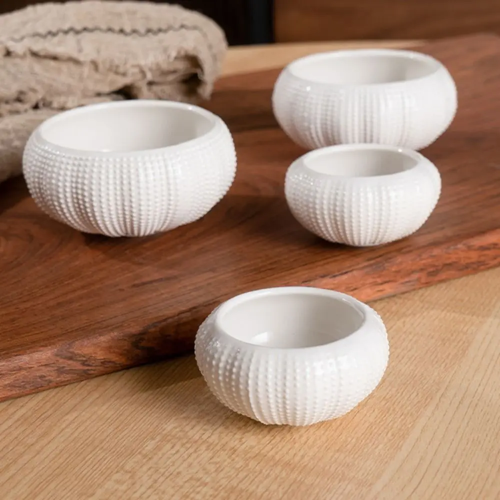 Tableware Ceramic Oyster Plate Exquisite Irregular Storage Dish Reusable Multi-Function Dessert Tray Salad