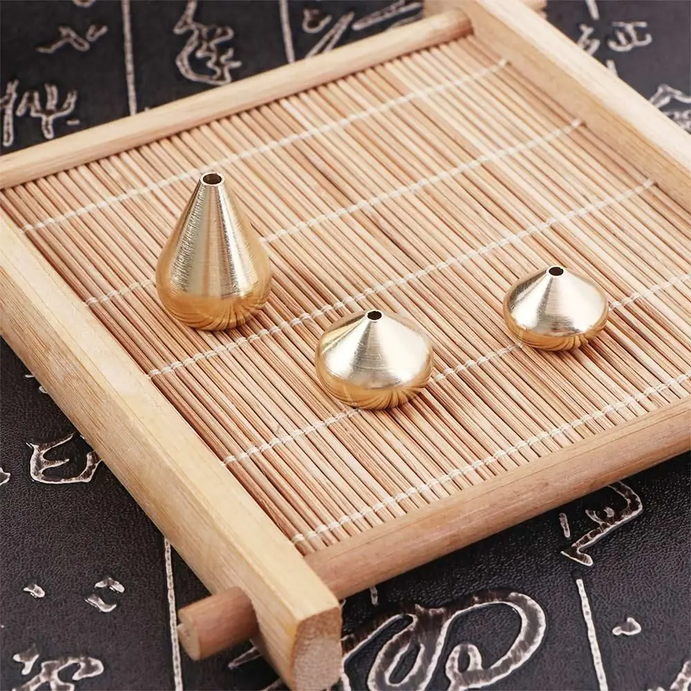 Brass Anti-oxidation Metal Buddhism Craft Sandalwood Coil Base Home Decoration Incense Stick Holder Incense Base