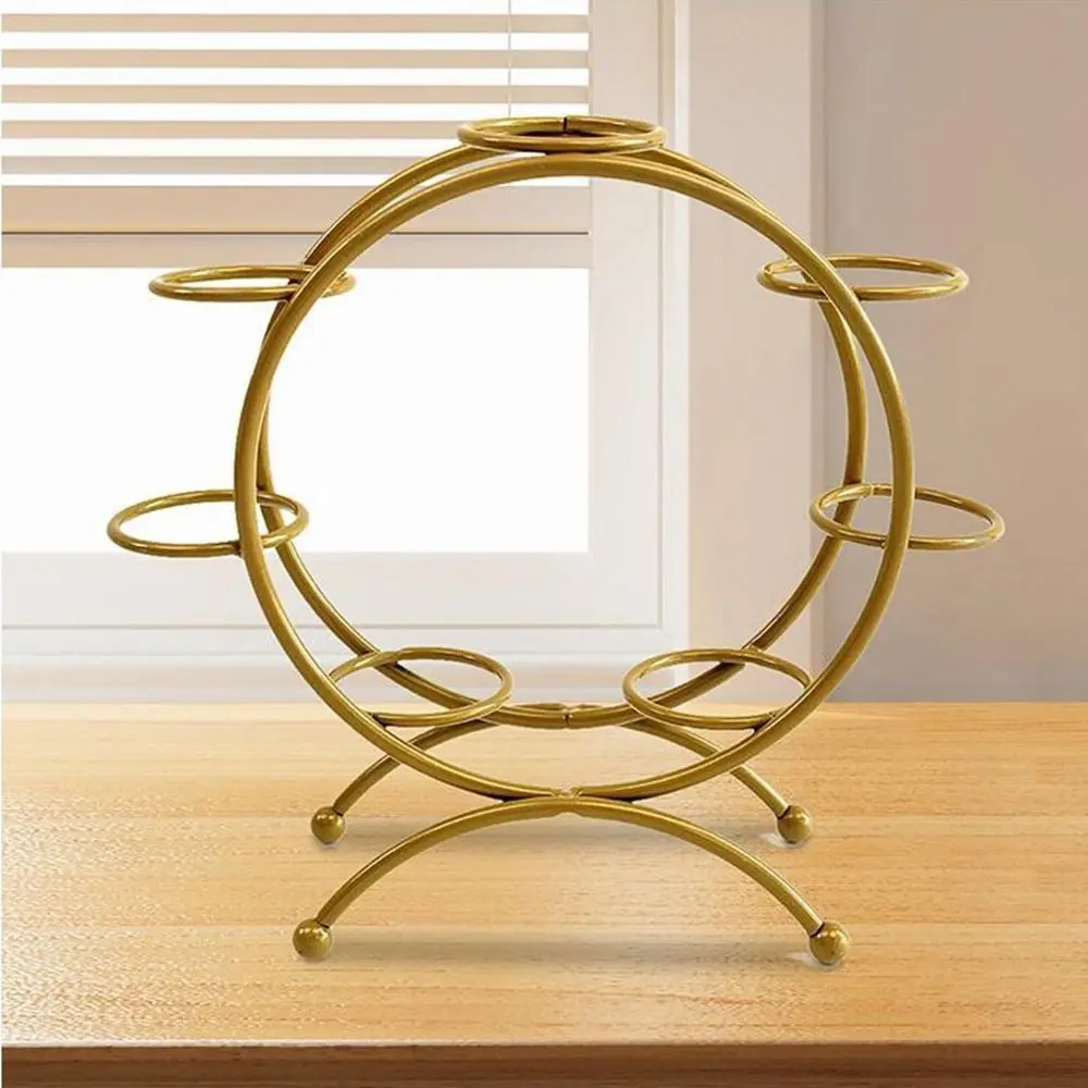Multi-purpose Smooth Crystal Ball Rack Durable 7 Balls Ball Display Stand Stable Crystal Ball Storage Tray Indoor