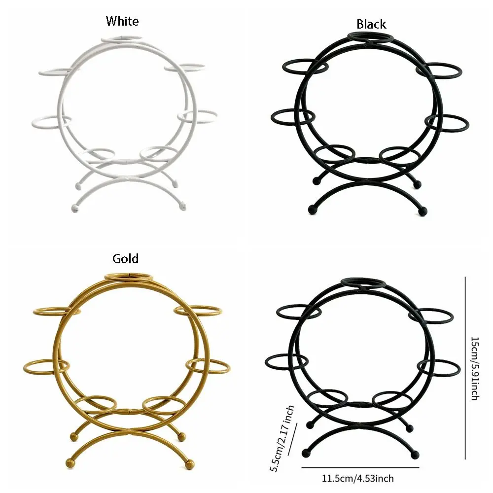 Multi-purpose Smooth Crystal Ball Rack Durable 7 Balls Ball Display Stand Stable Crystal Ball Storage Tray Indoor
