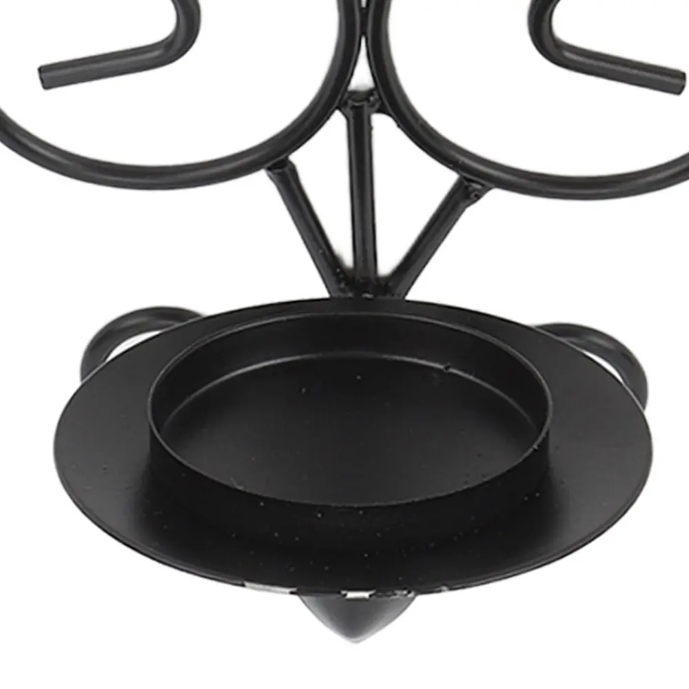 Iron Art Wall Mounted Candle Holders Exquisite Design Hanging Antique Tealight Holder Light Luxury Metal Tealight Ornament
