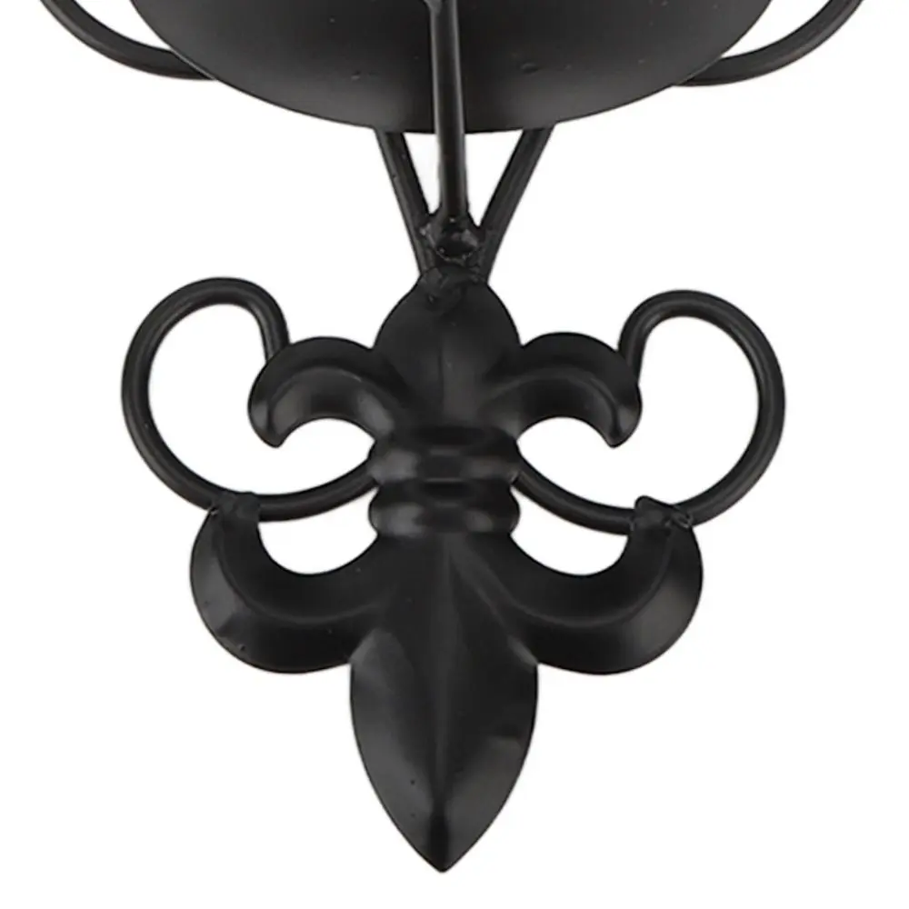 Iron Art Wall Mounted Candle Holders Exquisite Design Hanging Antique Tealight Holder Light Luxury Metal Tealight Ornament