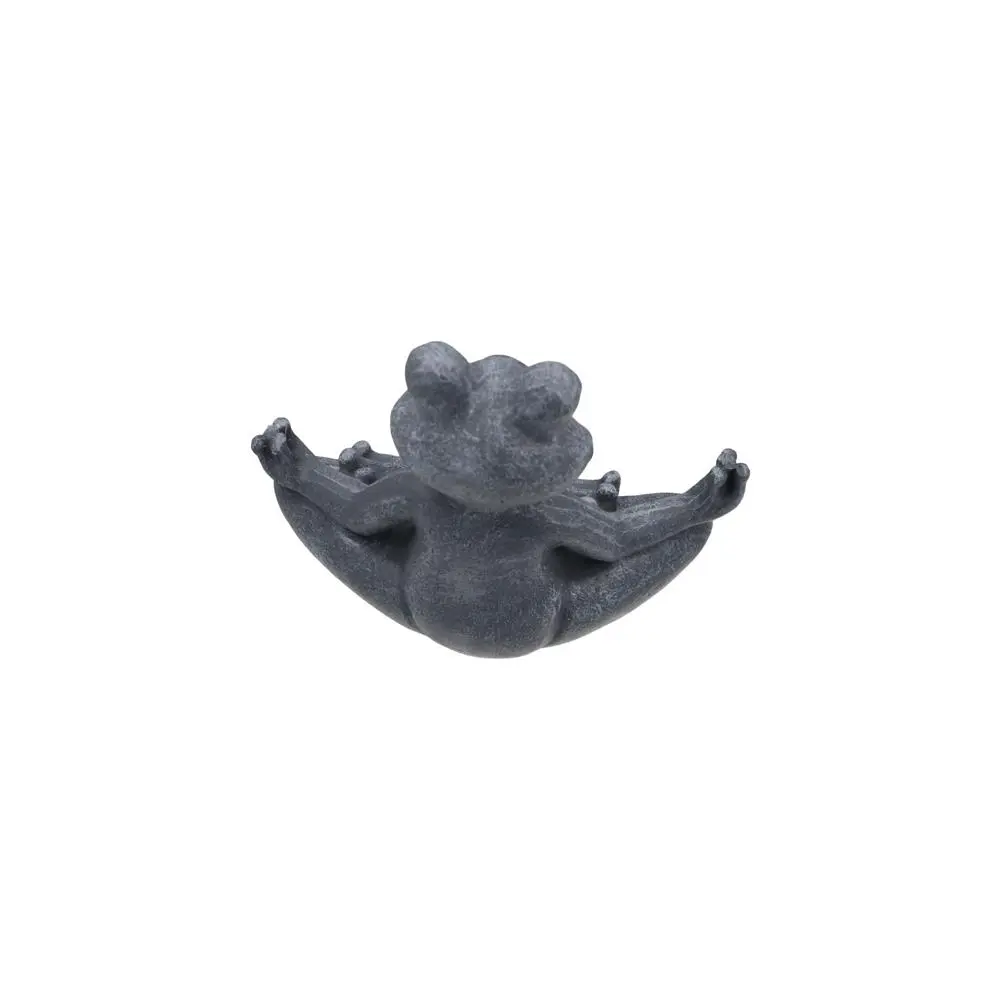 Simulation Frog Ornaments Chinese Style Frog Garden Statue Good Luck Rural Frog Figurine Resin Craft Resin Yoga Frog Outdoor