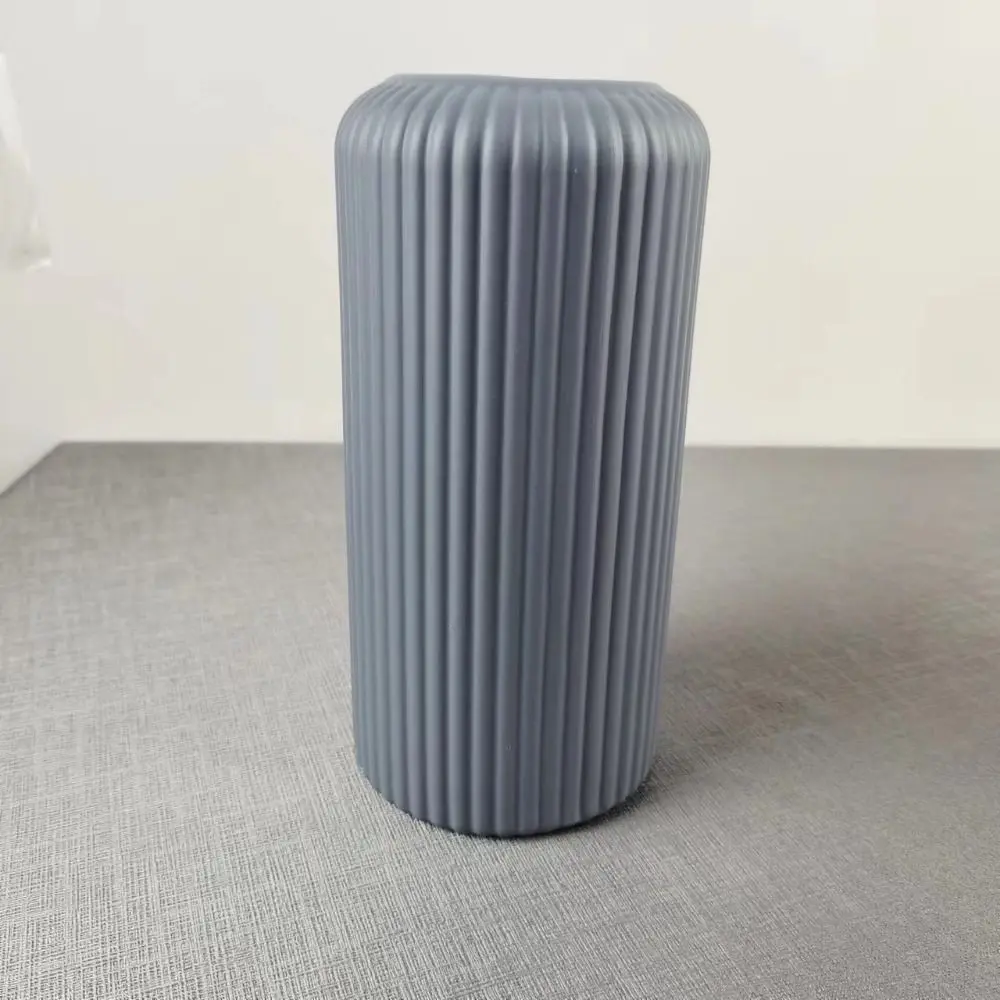 Creative Flower Art Hydroponic Vase Ornaments Light Capacity DIY Nordic Vase Ornaments Vertical Plastic Vase Table