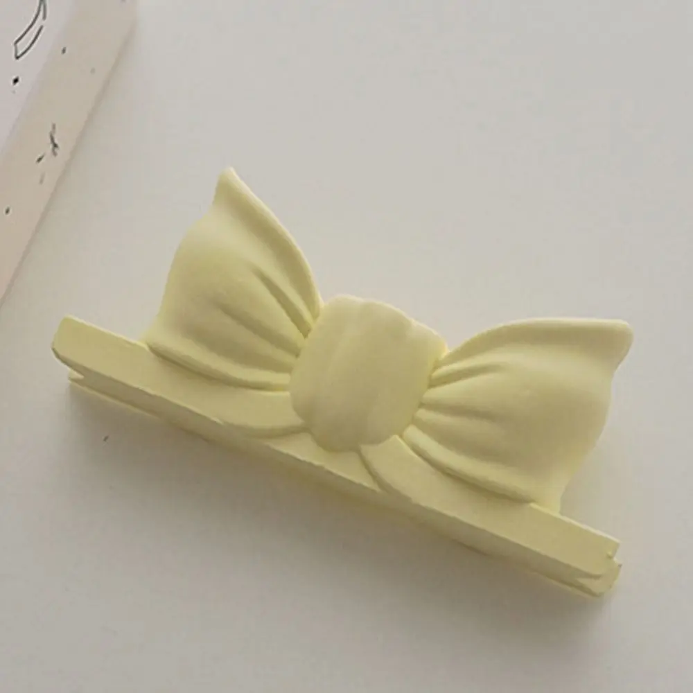 Wedding Ins Gypsum Candlestick Holder Plaster Vintage Bow Candle Holder Stylish Simple Mini Candle Stands Aromatherapy