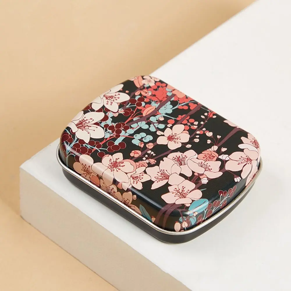 Portable Waterproof Mini Iron Box Exquisite Simple Candy Packing Box Reusable Small Storage Container Home Organizer