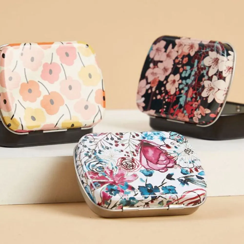 Portable Waterproof Mini Iron Box Exquisite Simple Candy Packing Box Reusable Small Storage Container Home Organizer