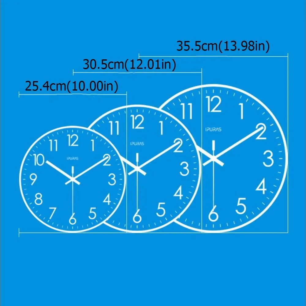 Wall Decor Simple Wall Clock Three-dimensional Silent Quartz Watch Creative Modern Electronic Clock Children's Room