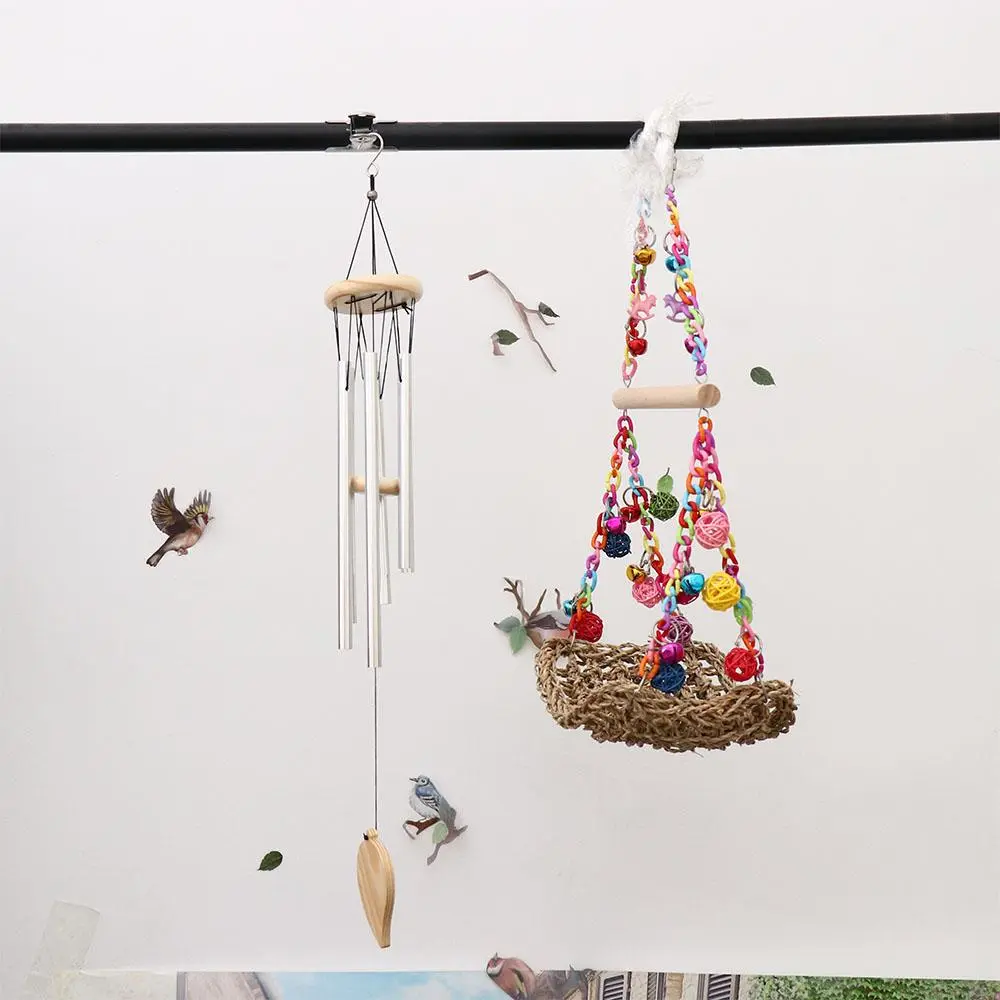 Multipurpose Personality Chapel Bells Garden Decoration Home Decor Aluminum Tube Ornament Bells Pendant Craft Gift Wind Chime