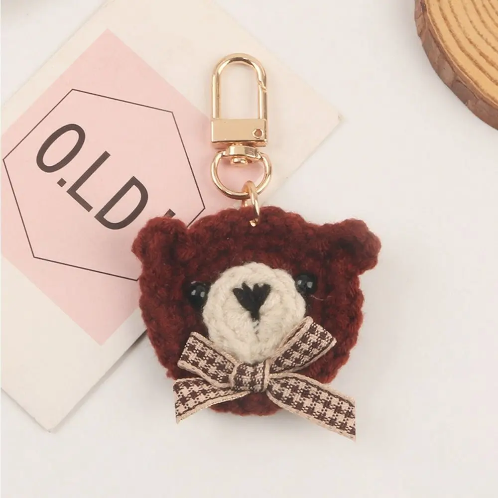 Soft Key Ring Bow Tie Cartoon Car Accessory Girl Gift Schoolbag Pendant Bag Pendant Korean Style Key Chain Girls Key Chain