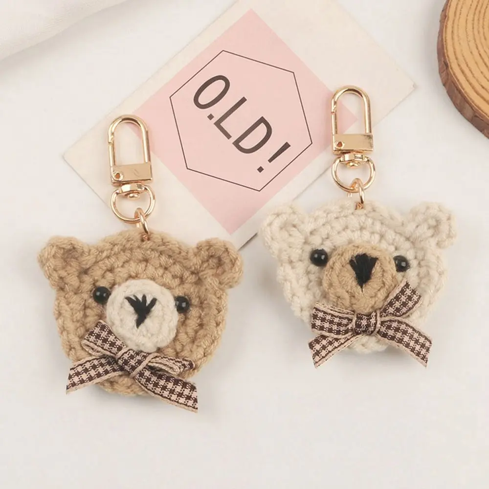 Soft Key Ring Bow Tie Cartoon Car Accessory Girl Gift Schoolbag Pendant Bag Pendant Korean Style Key Chain Girls Key Chain