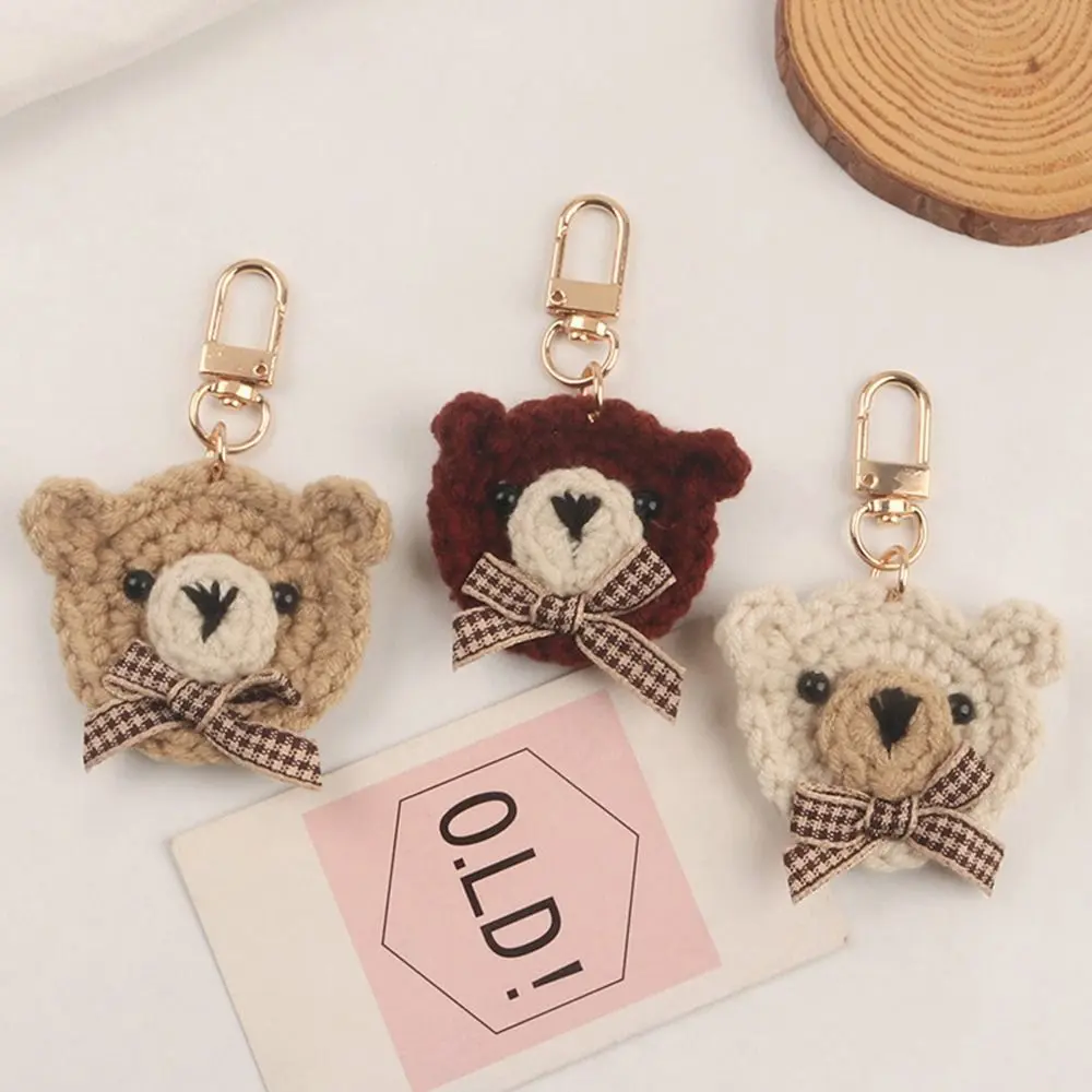 Soft Key Ring Bow Tie Cartoon Car Accessory Girl Gift Schoolbag Pendant Bag Pendant Korean Style Key Chain Girls Key Chain