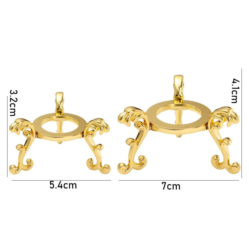 1Pcs Gemston Egg Desktop Ornament Home Decor Craft Display Support Base Crystal Ball Stand Display Holder Photography Props