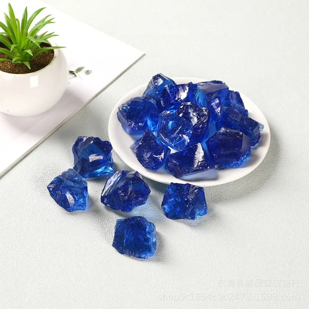 Safe Geometry Yoga Home Decor Landscaping Healing Crystals Diffuser Stone Ornaments Glass Original Stone Fish Tank Decor