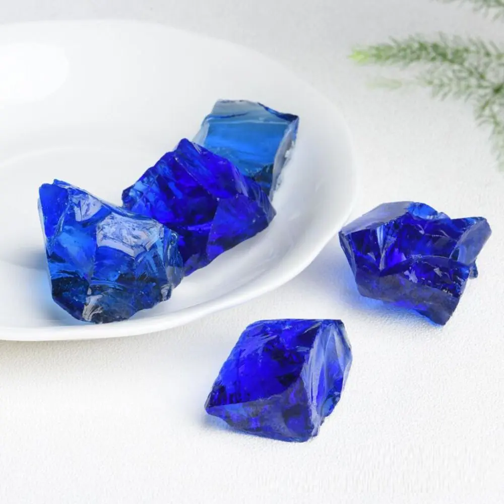 Safe Geometry Yoga Home Decor Landscaping Healing Crystals Diffuser Stone Ornaments Glass Original Stone Fish Tank Decor
