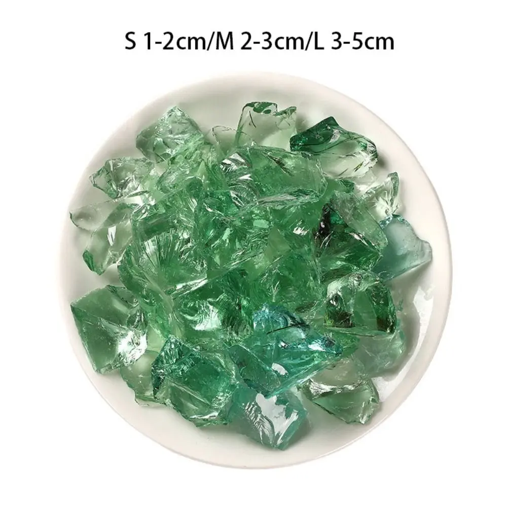 Safe Geometry Yoga Home Decor Landscaping Healing Crystals Diffuser Stone Ornaments Glass Original Stone Fish Tank Decor