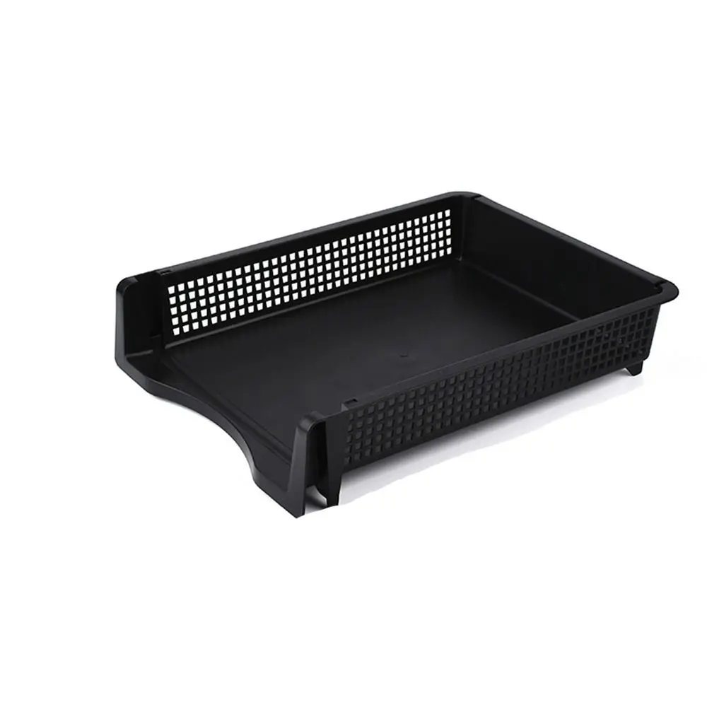 Simple Desktop Organizer Stackable File Rack File Organizer Laminated A4 File Storage Tray Papers Rack INS Style Archives