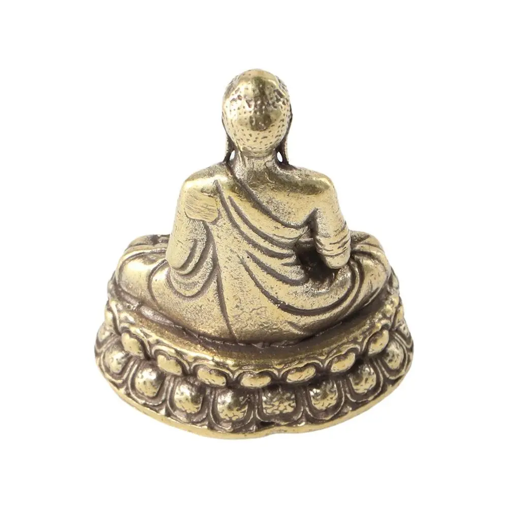 Micro-carving Antiques Easy to Clean Car Decoration Sitting Buddha Figurine Buddha Trinkets Desktop Decor Sakyamuni Statue