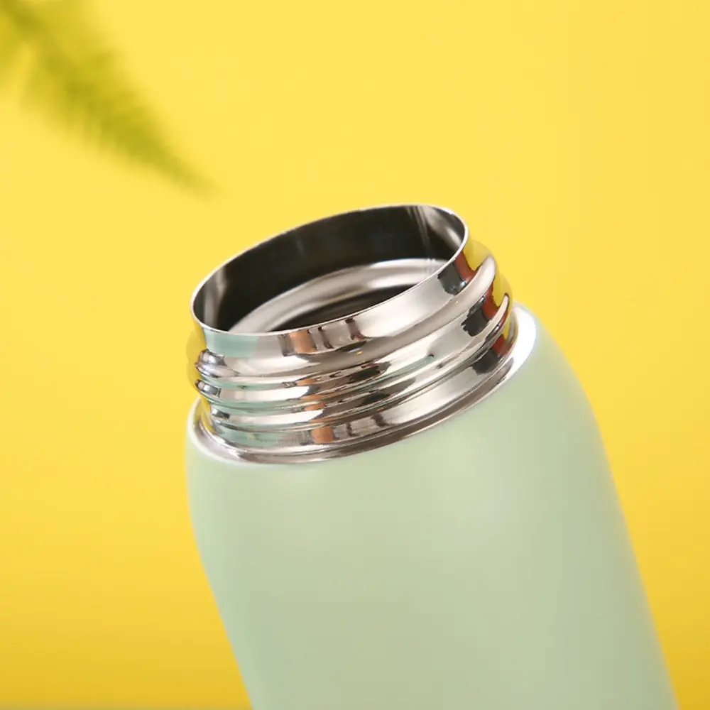 Thermal Coffee Mug 304 Stainless Steel Mini Thermos Cup Pop-up Lock 220/320ml Vacuum Flask Small Capacity Mug Gift