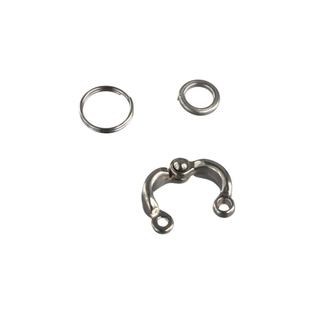 1Pcs Stainless Steel Outdoor Cockatiel Starling Pigeon Parrot Foot Ring Parakeet Foot Chain Bird Stand Ankle Bird Accessories