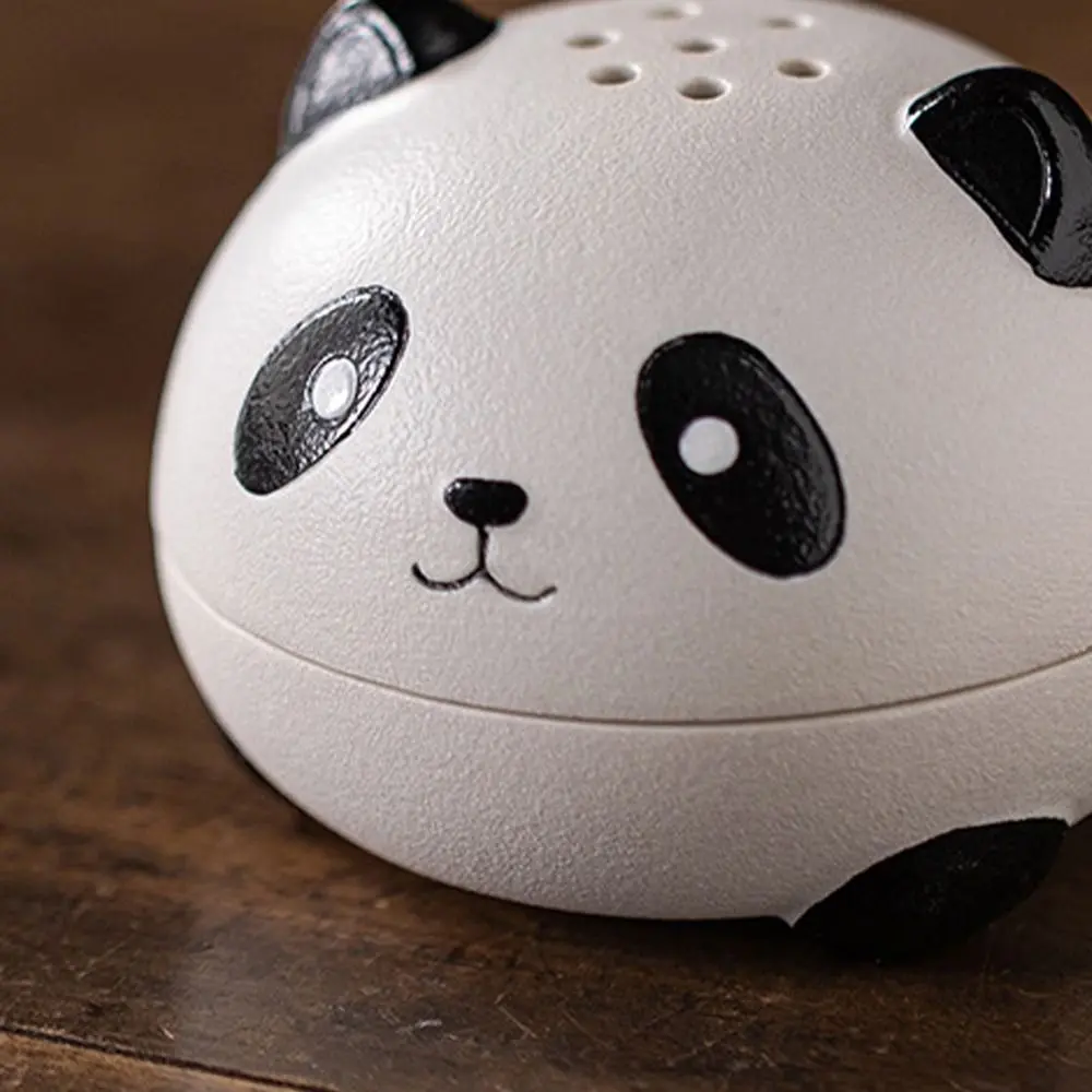 Ceramics Incense Burner Cute Cartoon Sandalwood Holder Anti-Scald with Cover Mosquito Coil Box Mosquito Incense Plate