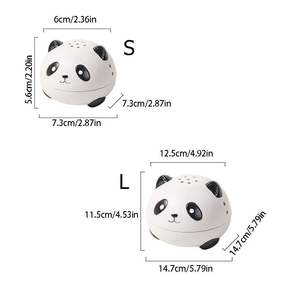 Ceramics Incense Burner Cute Cartoon Sandalwood Holder Anti-Scald with Cover Mosquito Coil Box Mosquito Incense Plate