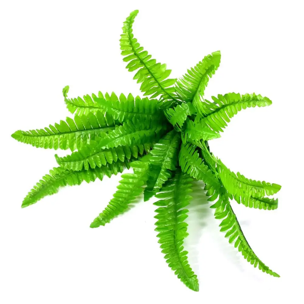 12/18/24 Leaves Artificial Persian Leaves Large Real Touch Artificial Palm Tree Plastic Realistic Fake Boston Fern Leaves