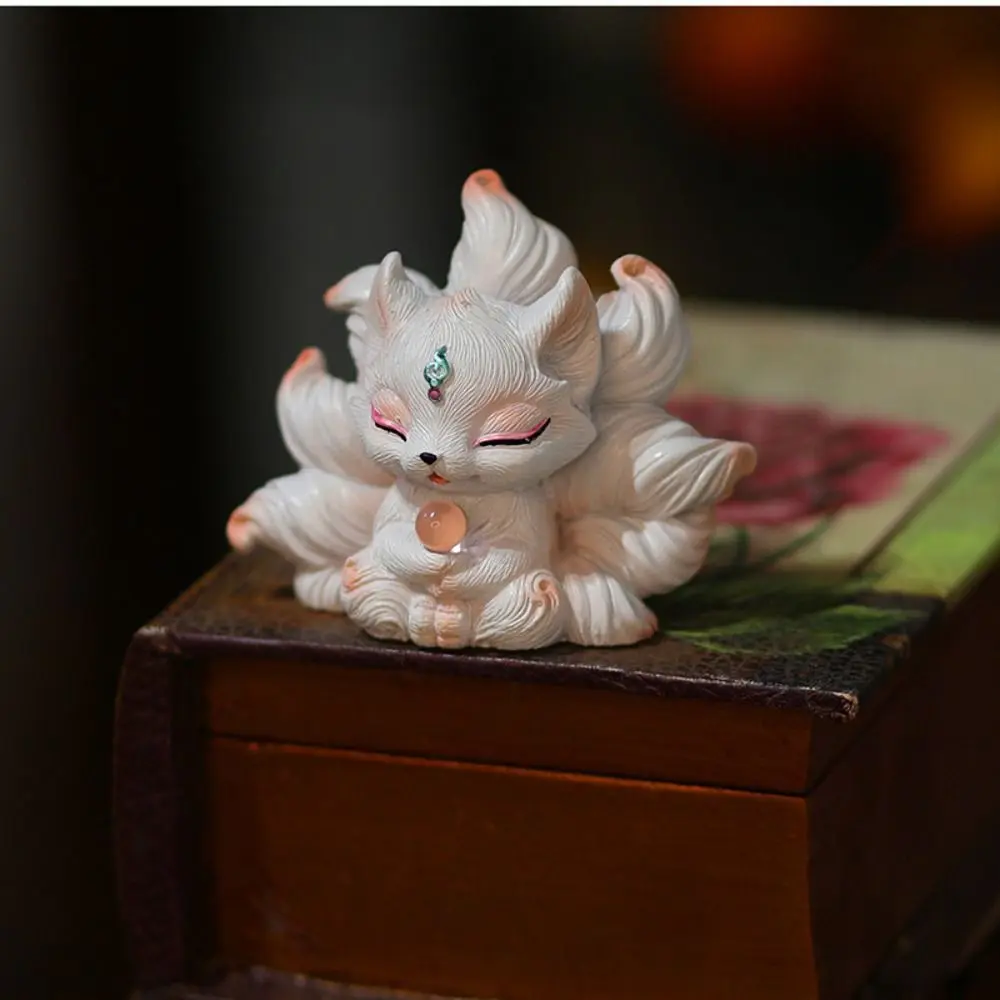 Crafts Resin Little Statue Creative Cute Animal Sculpture Waterproof Simulated Garden Miniatures Figurine Bonsai
