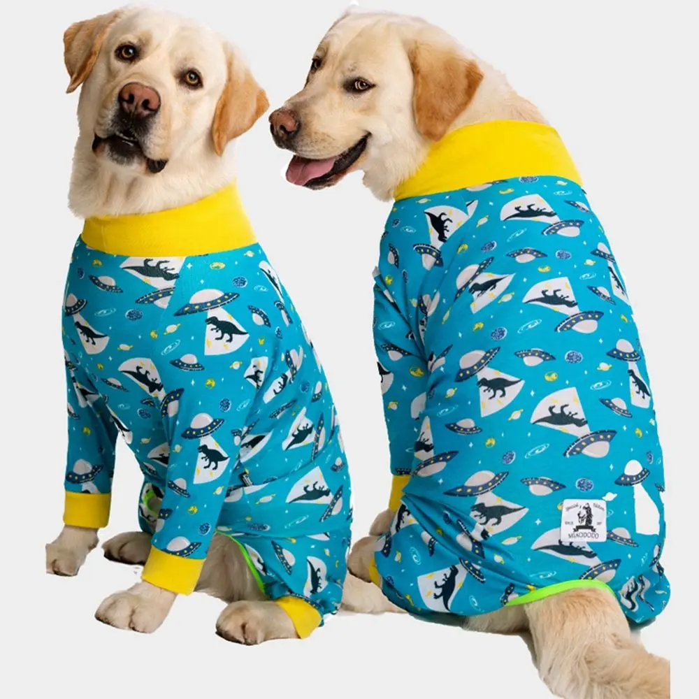Soft Cozy Shirt Pet Recovery Suit Weaning Sterilization Clothing Coat Dog Clothes Pet  Supplies Dogs Jumpsuit Dog Pajamas