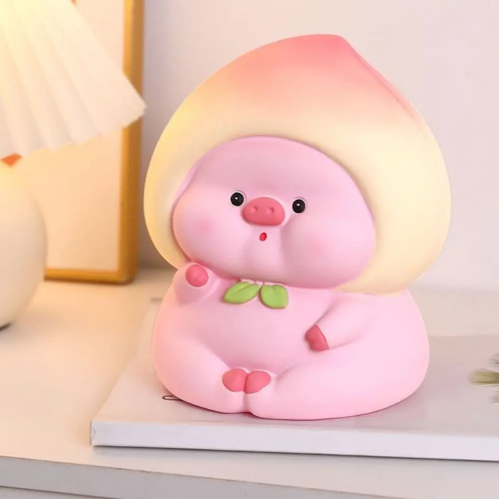 Fashion Large Capacity Fruit Pig Piggy Bank Anti-drop Small Cartoon Saving Box Cute Fruit Pig Ornaments Children's Toys