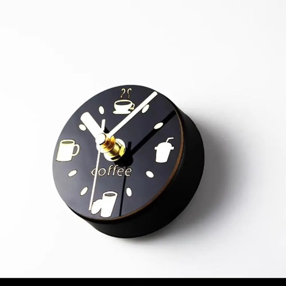 Crafts Resin Refrigerator Sticker Portable Creative Refrigerator Clock Multifunctional Magnetic Fridge Magnet Living Room