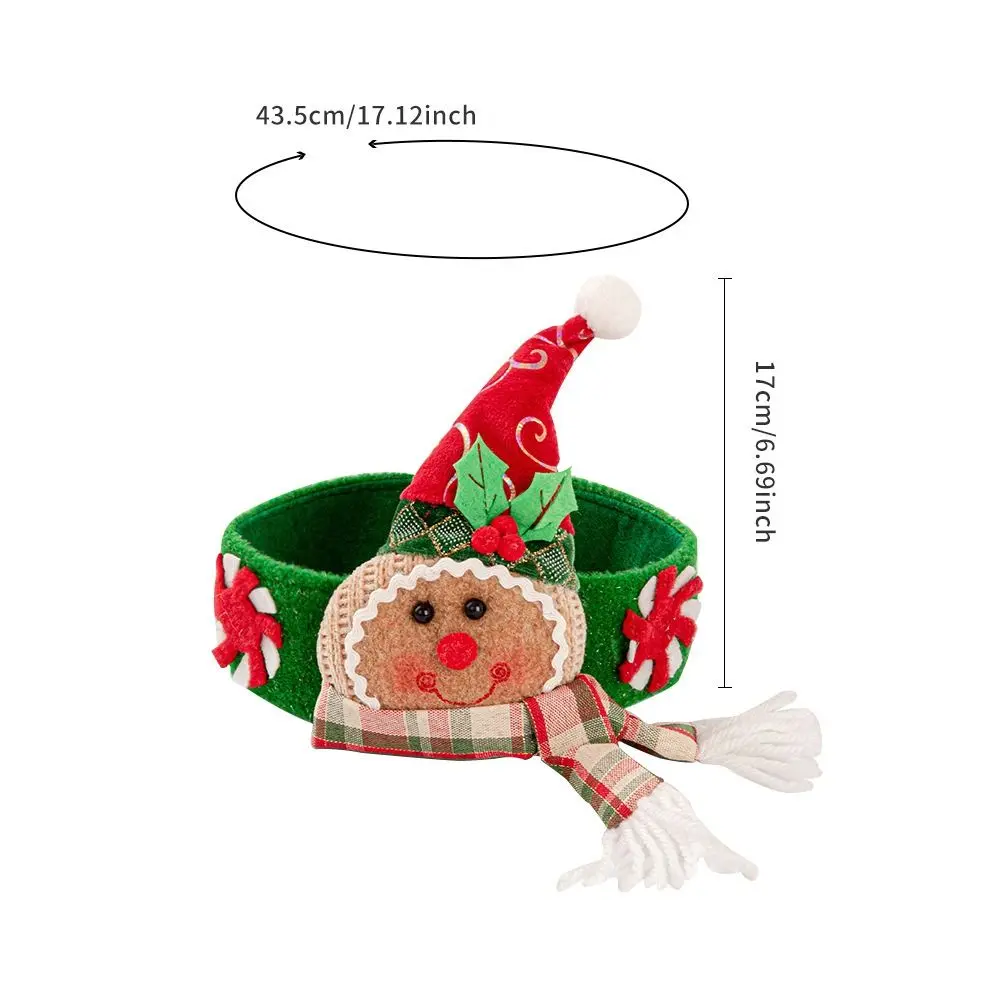 Exquisite Santa Claus Christmas Curtain Buckle Snowman Elk Curtain Decorative Cute Reusable Curtain Tieback Gifts