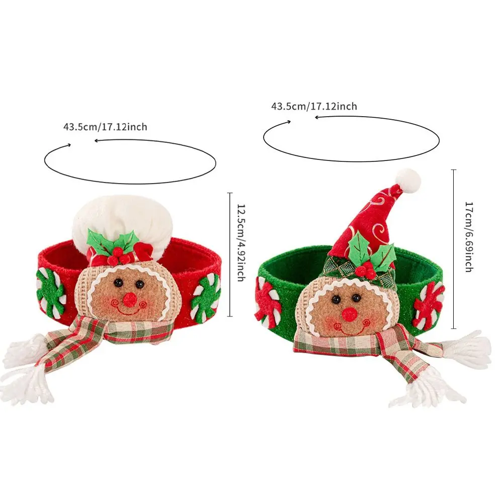 Exquisite Santa Claus Christmas Curtain Buckle Snowman Elk Curtain Decorative Cute Reusable Curtain Tieback Gifts