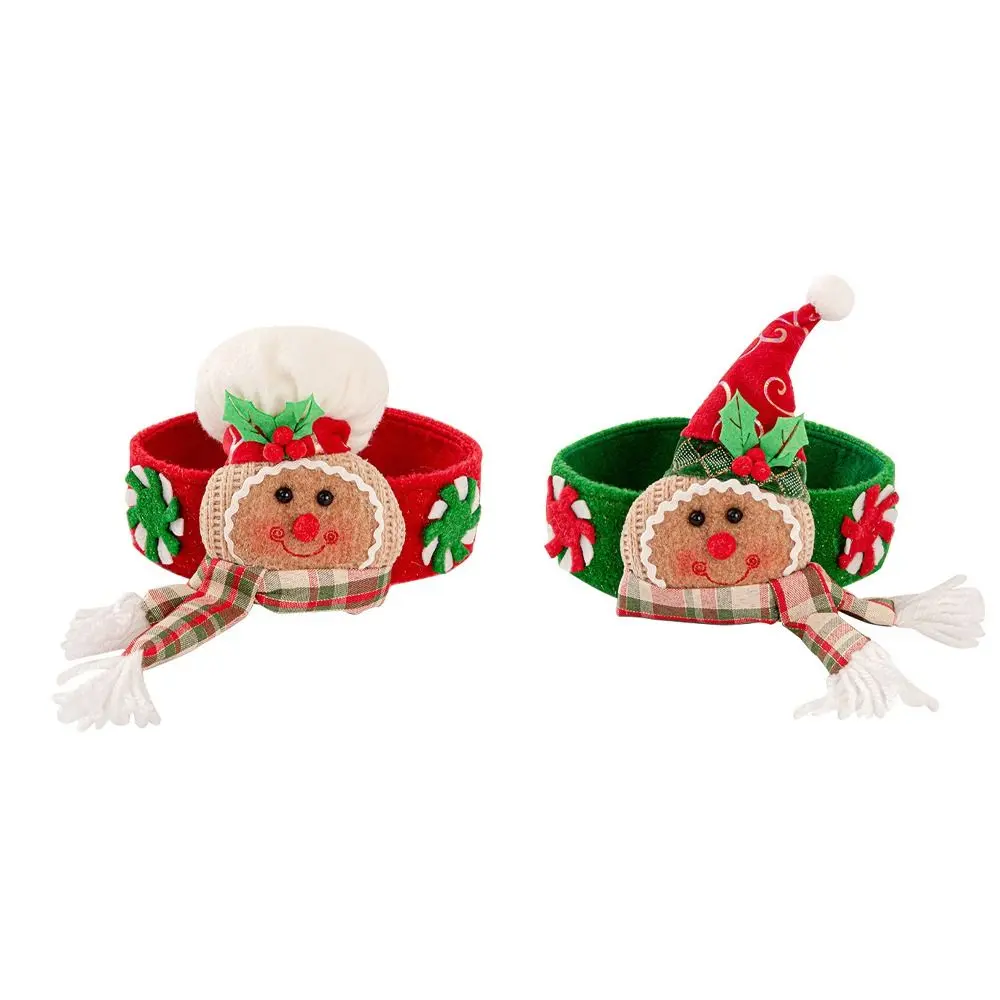Exquisite Santa Claus Christmas Curtain Buckle Snowman Elk Curtain Decorative Cute Reusable Curtain Tieback Gifts