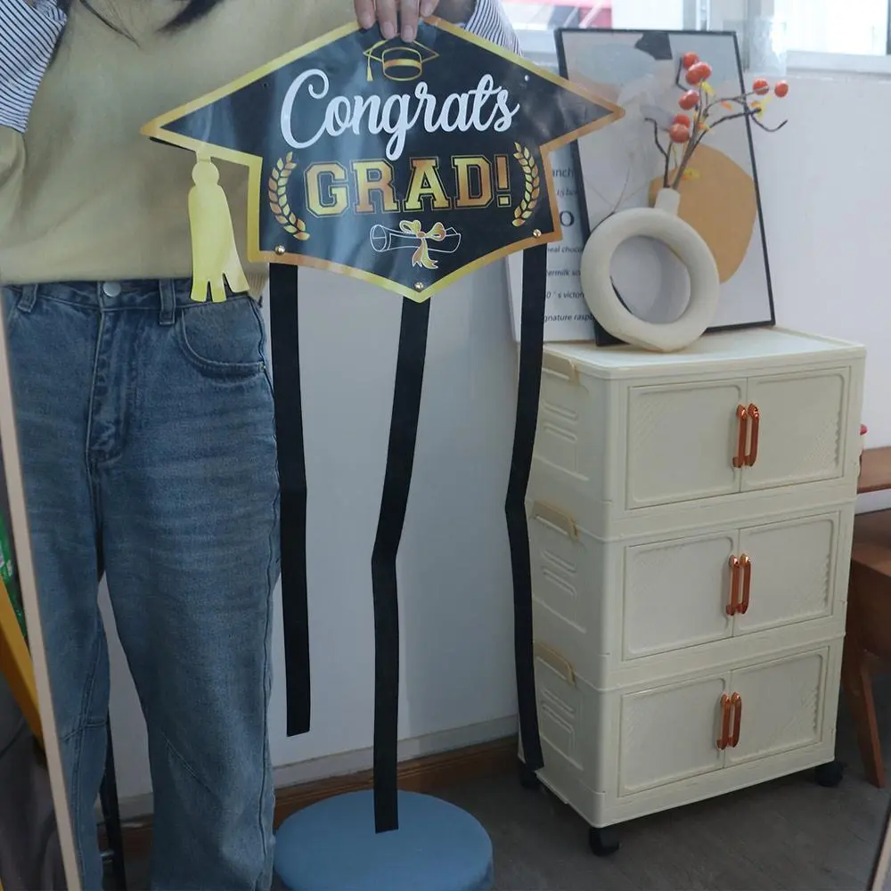DIY Graduation Photo Display Holder 12 Clip Creativity Graduation Season Photo Frame Simple Cardboard Picture Organizer
