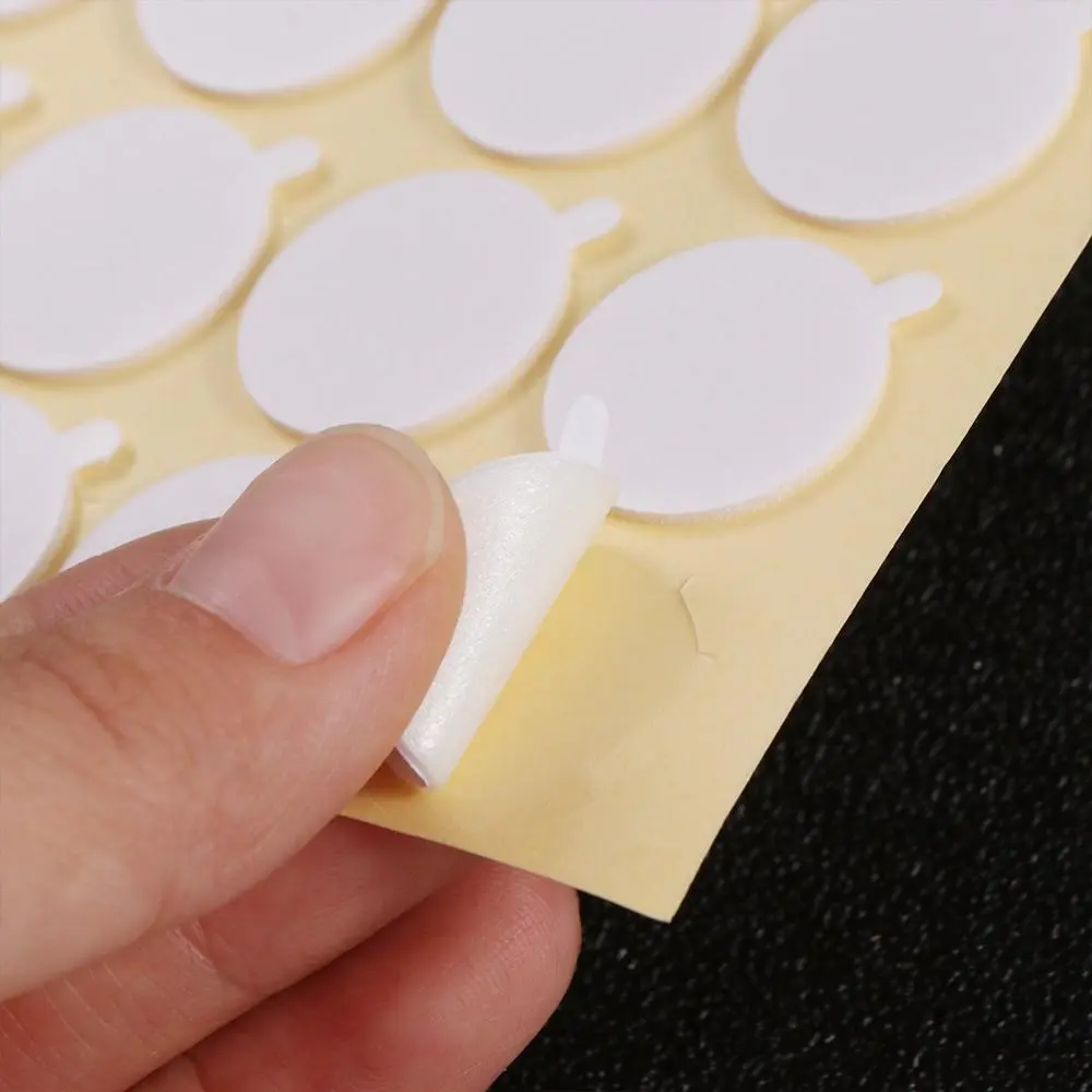 240PCS Heat Resistance Candle Wick Stickers Double-Sided Stickers Wax Wick Sticker Little Tail Adhesive Candle Wick Glue Candle