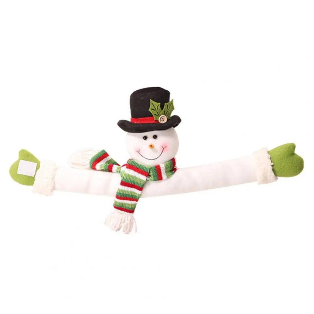 Cute Christmas Curtain Buckle Cartoon Snowman Elk Curtain Decorative Accessories Creative Santa Claus Xmas Curtain Tieback