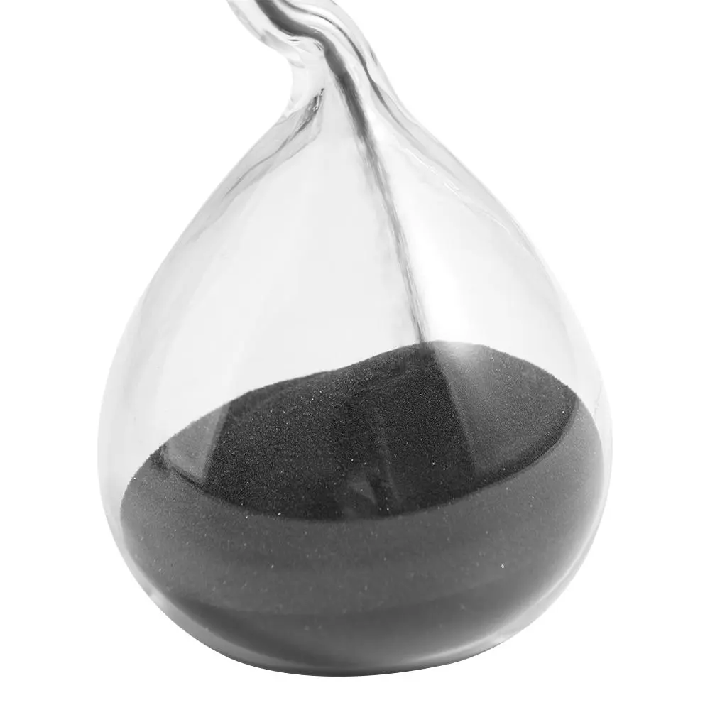 Super Beautiful Curve Design Hourglass Glass Craft Creative Sand Clock Transparent No Timing Sandglass Gift