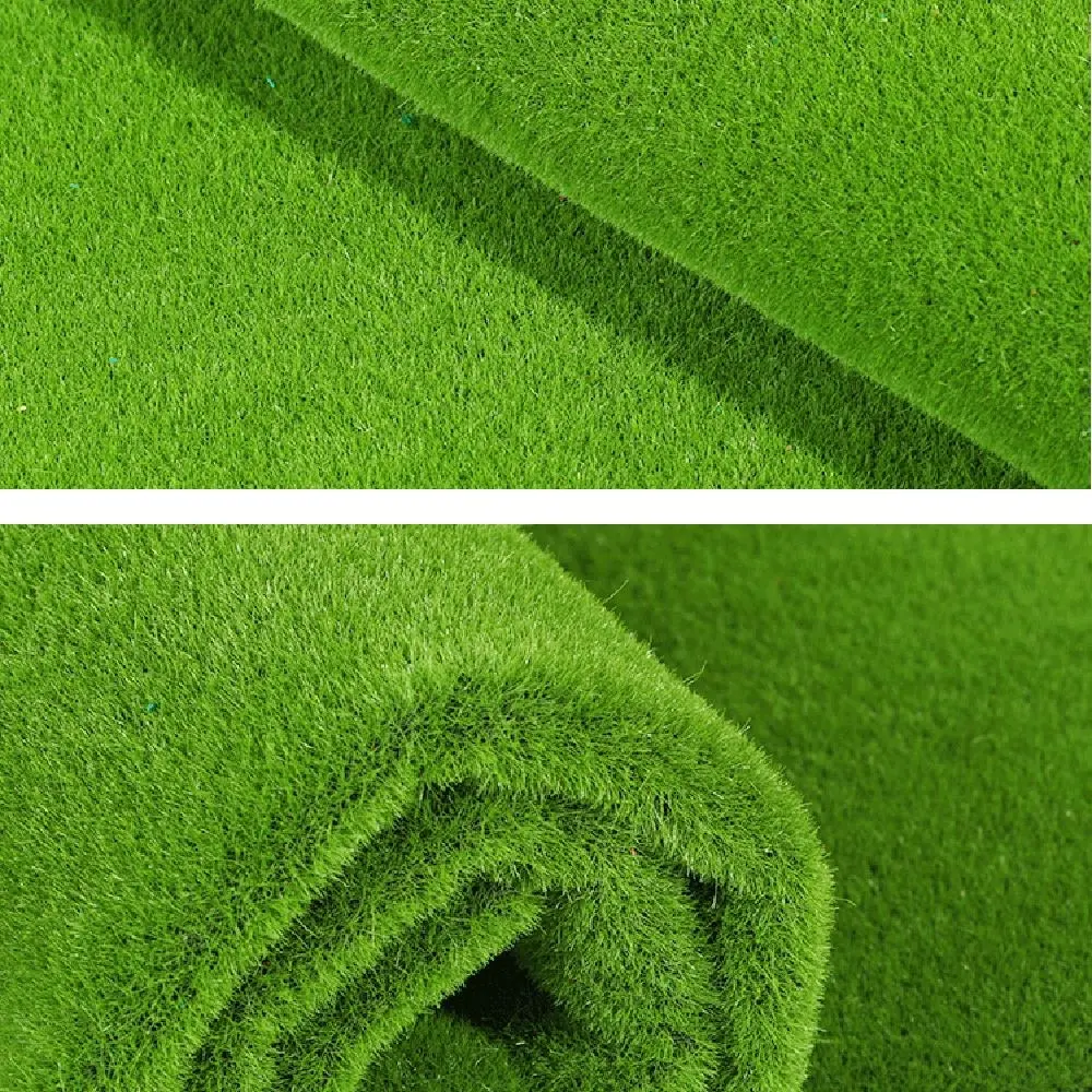 DIY Fake Moss Grass Turf Eternal Life Lifelike Simulation Moss Sheet Green No Watering Fake Green Grass Mat Home Decoraion