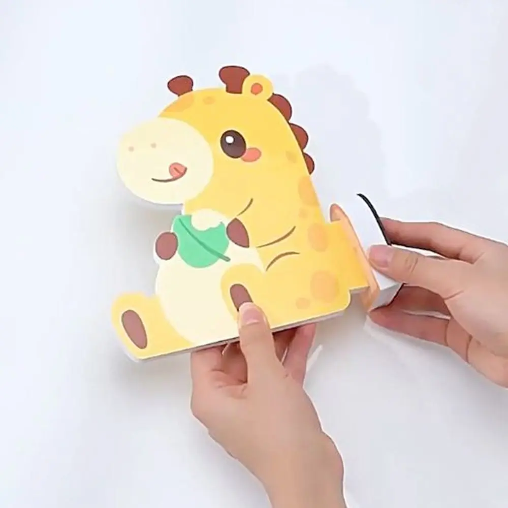 3D Children's Magnetic Sticker 65-180cm Magnetic Adsorpt Baby Height Wall Stickers with Removable Ruler Cartoon