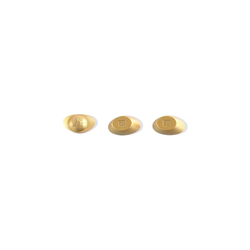 Pure Copper Gold Ingot Alloy Solid Treasure Bowl Ornament Imitation Gold Antique Desktop Ornaments Home Decor