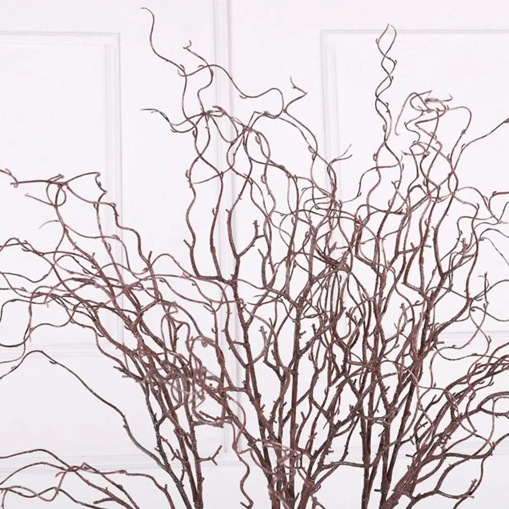 120cm Artificial Willow Deadwood Plastic Luxury Simulation Tree Branch Realistic Elegant Fake Plant Holiday Party Wedding