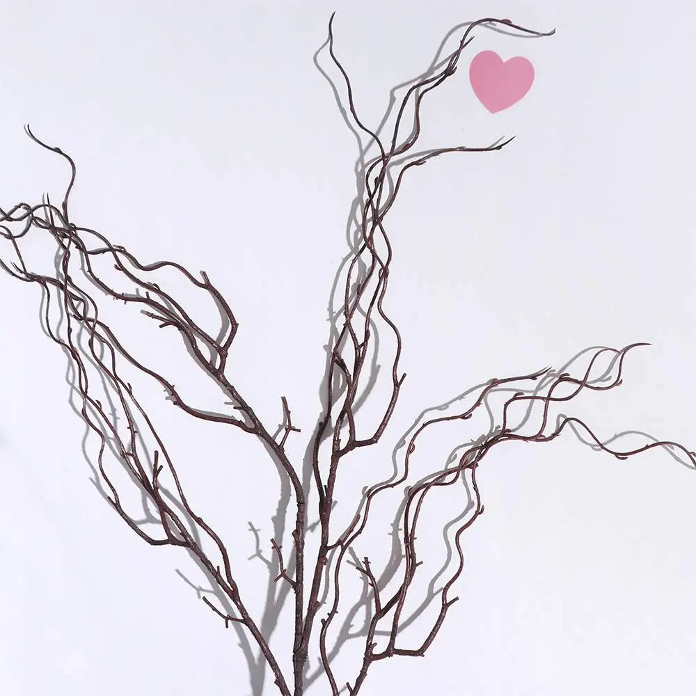 120cm Artificial Willow Deadwood Plastic Luxury Simulation Tree Branch Realistic Elegant Fake Plant Holiday Party Wedding